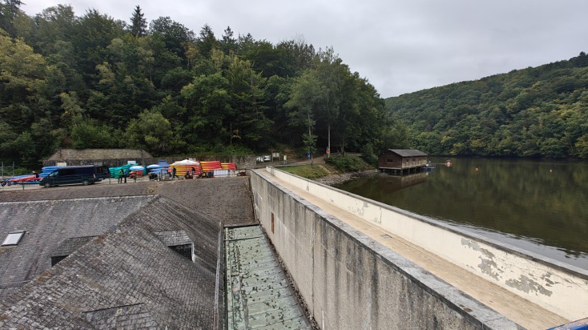 stuwdam van Nisramont (Ourthe)